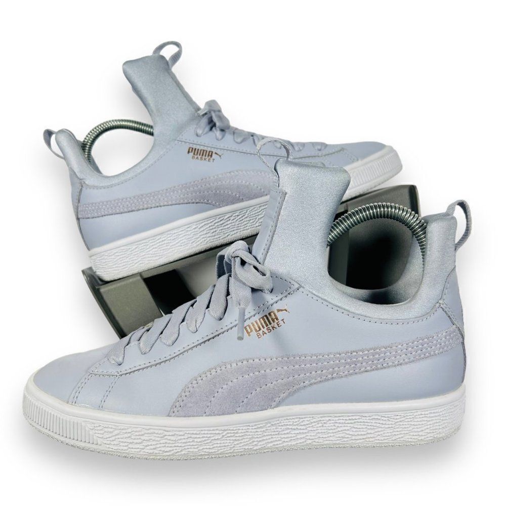 Puma Basket Fierce Fashion Sneakers Icelandic Blue 365480 01 Women's 6.5‎